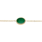 Bracelet acier cabochon