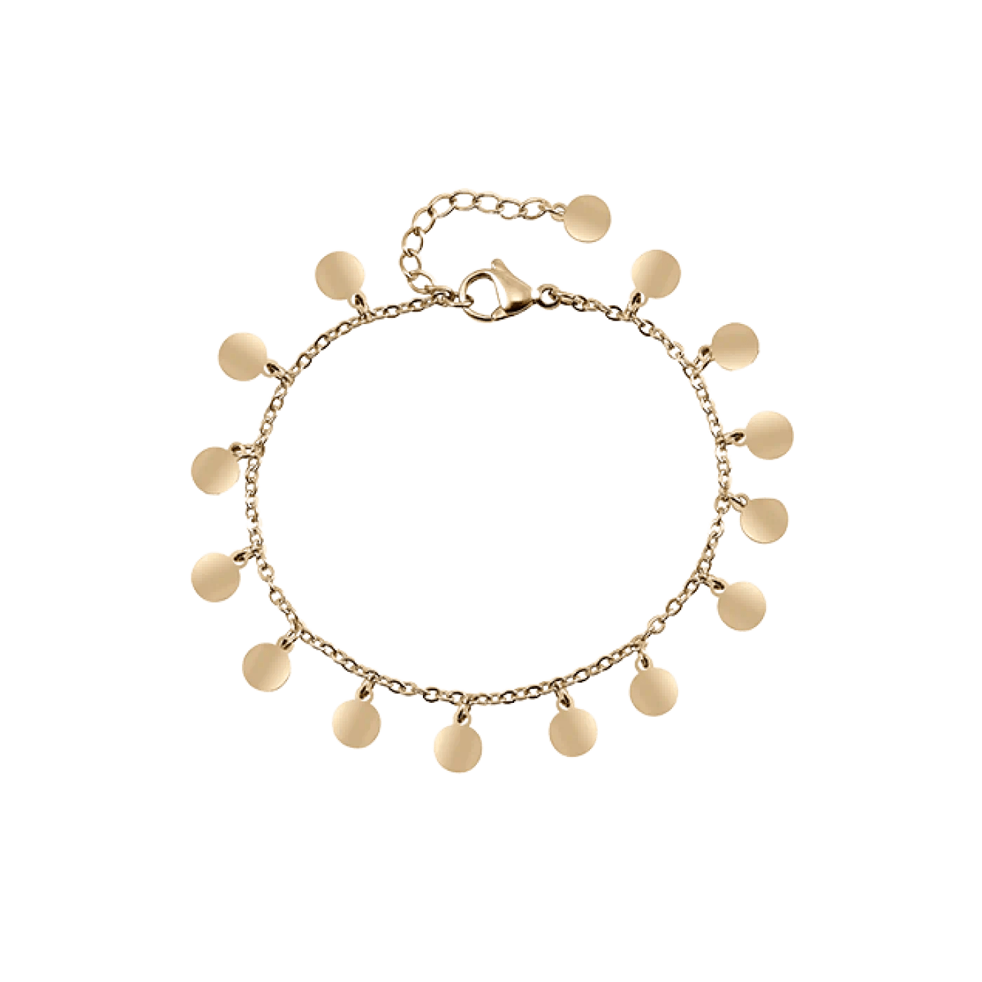 Bracelet acier pampilles - Olyci Bijoux