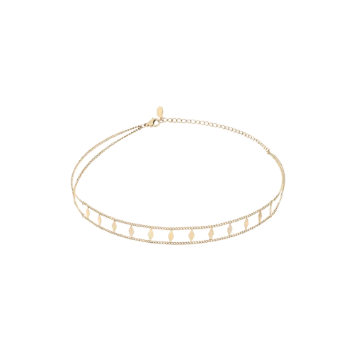 Collier ras de cou acier - Olyci Bijoux